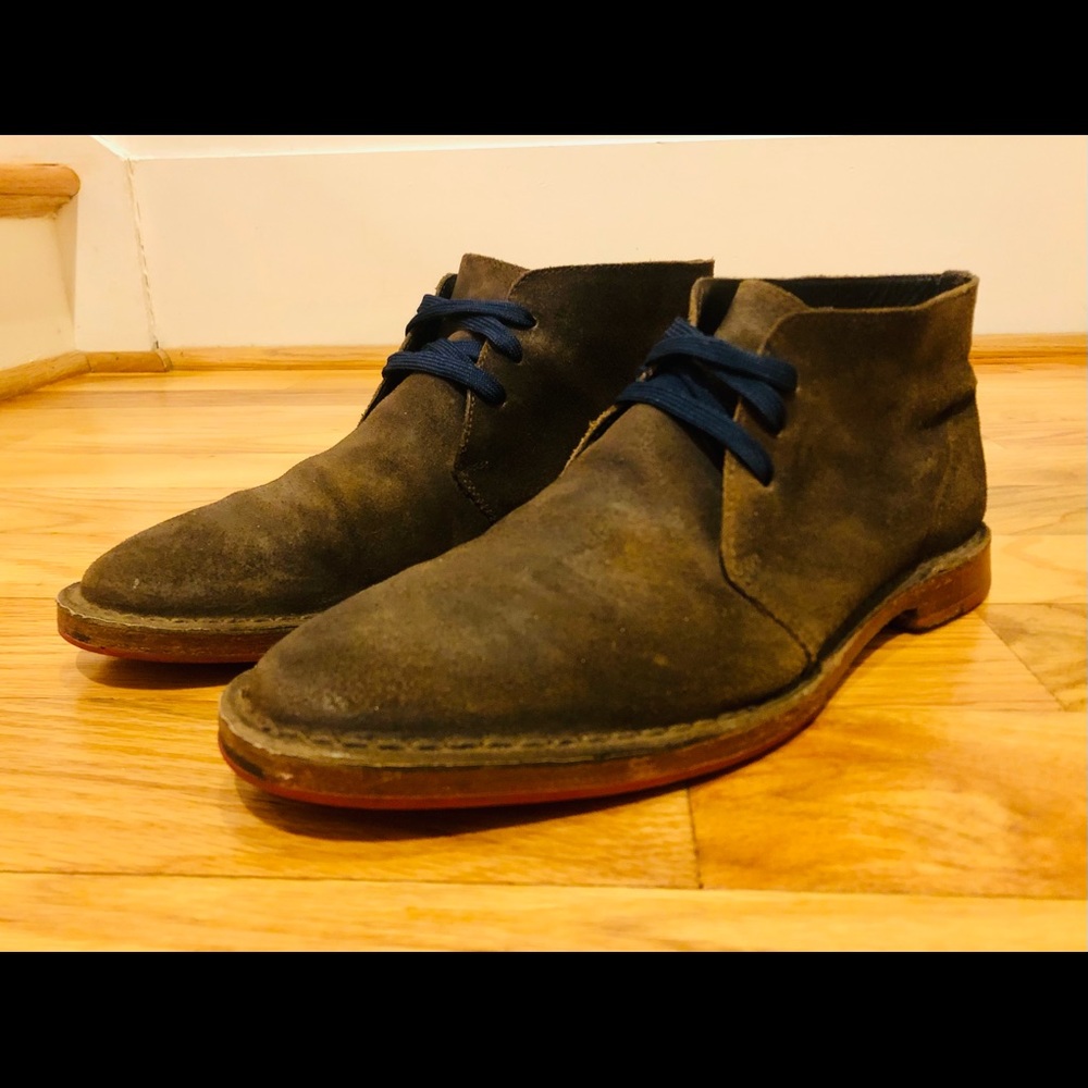 Cole Haan Brown Suede Chukka Boot 9